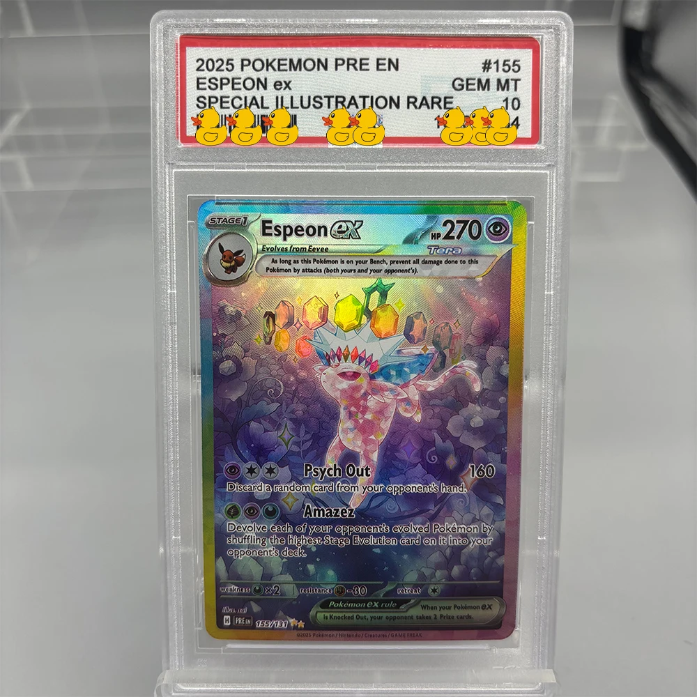 DIY Rating Card Collection Card 2006 GOLD STAR -HOLO 103/110 Copy 10Points Rating Card Anime Game Gift