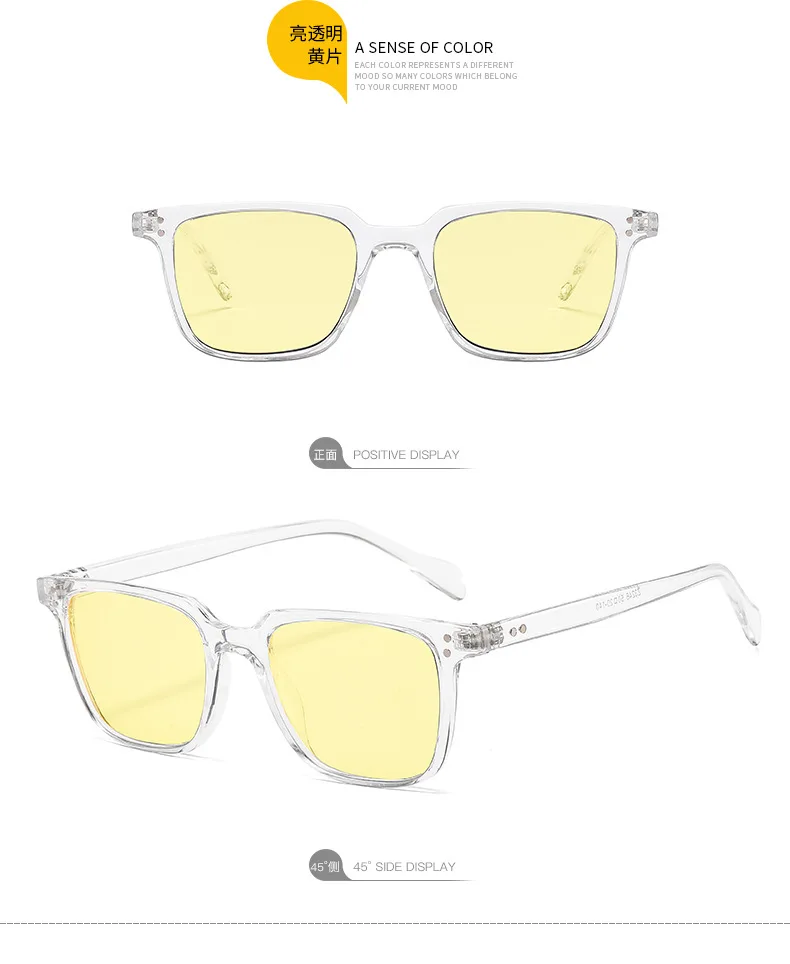 Retro Ultra light Rivets Square Sunglasses Women Fashion Brand Designer Rectangle Eyewear UV400 Men Sun Glasses