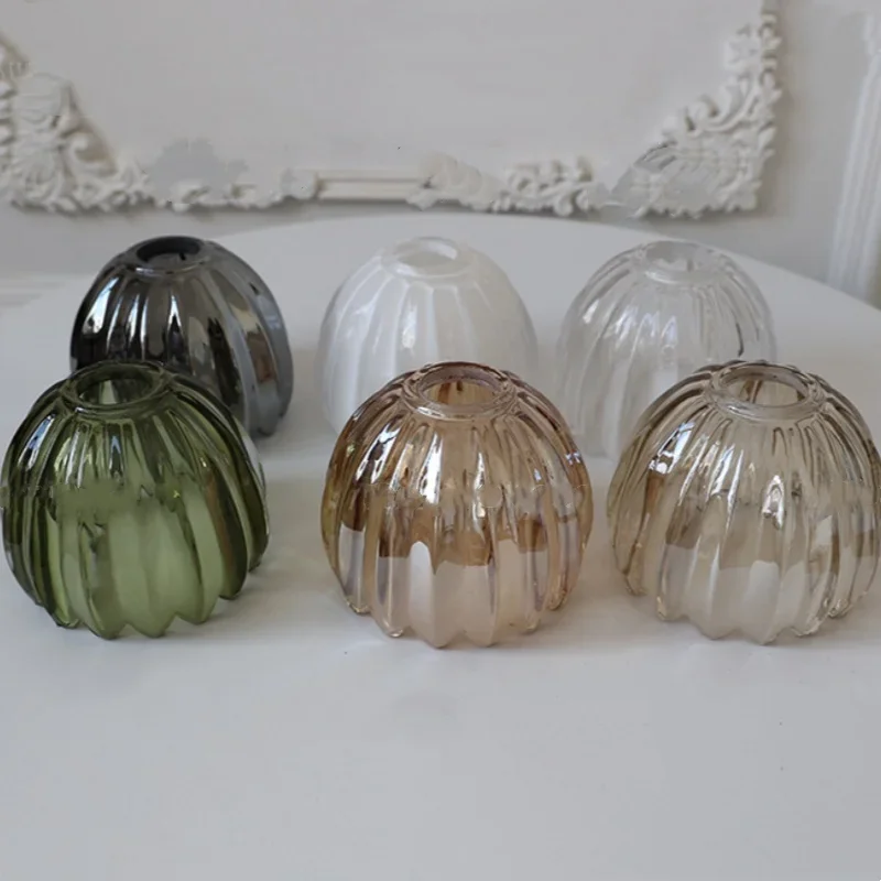 Vintage Green Tulip Glass Wall Lamp Shade Living Room Bedroom Door Lamp Bedside Lights