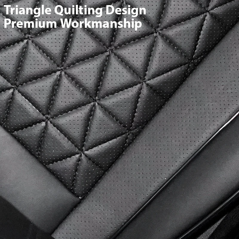 New Front Car Seat Cover PU Leather Cars Seat Cushion Automobiles Seat Protector Universal Car Chair Pad Mat Auto Accessories