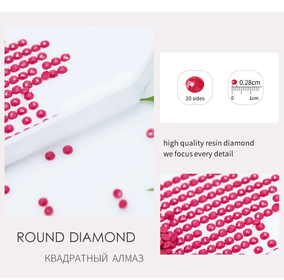 RUOPOTY 5d Diy Diamond Painting Starry Sky Scenery Full Round Square Diamond Embroidery Rhinestone Cross Stitch For Home Decors