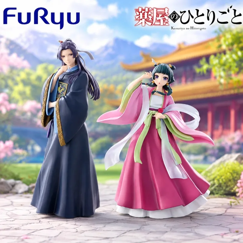 IN STOCK Original Genuine FuRyu The Apothecary Diaries Maomao Jinshi Anime Figures Toy Collectible Model Ornaments