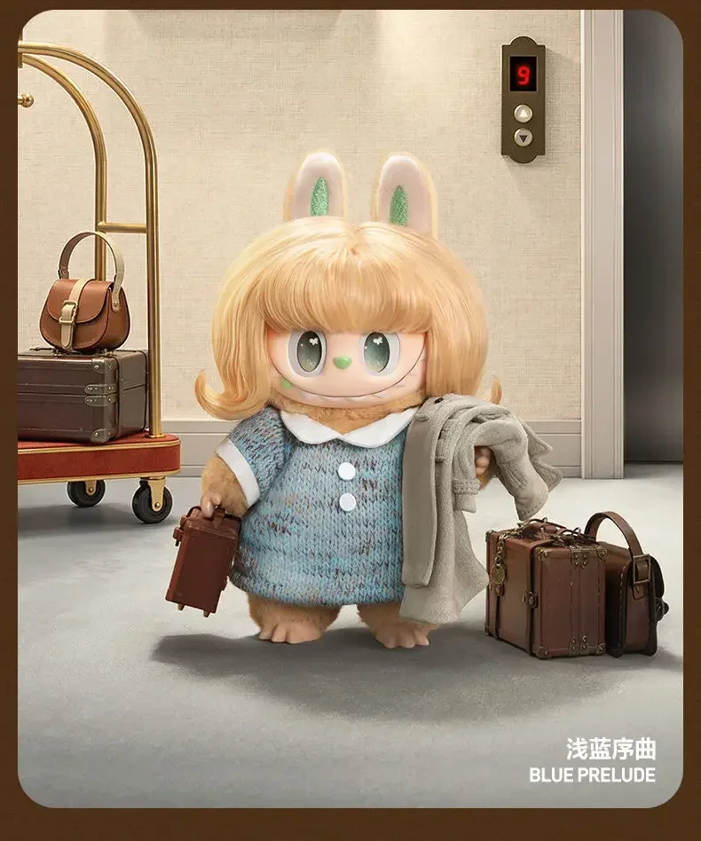 POP MART LABUBU THE MONSTERS HAIR SALON SERIES VINYL PLUSH PENDANT Genuine Blind Box Mystery Box Guess Bag Toys Anime Figure