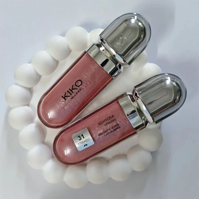 Fashion Brand Kiko Refreshing Non Greasy Mirror Lip Glaze Moisturizing Non Stick Cup Lipstick Deep Moisturelip Lip Balm Makeup