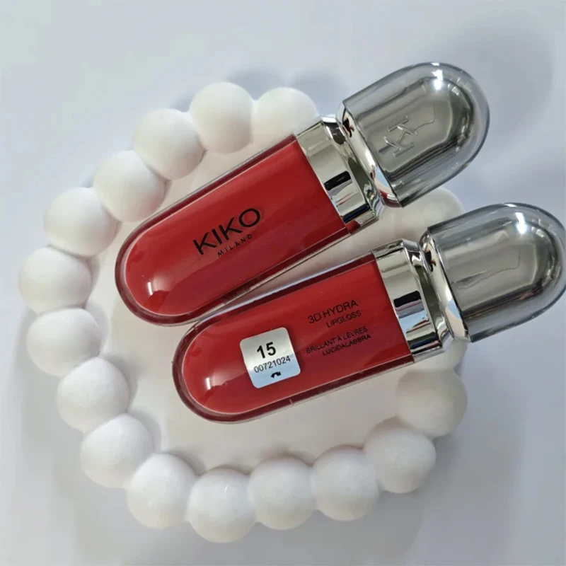 Fashion Brand Kiko Refreshing Non Greasy Mirror Lip Glaze Moisturizing Non Stick Cup Lipstick Deep Moisturelip Lip Balm Makeup