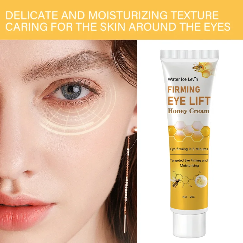 Honey Eye Cream Lightens Dark Circles, Firming Skin Instant Eye Repair Essence Eye Beauty Treatment