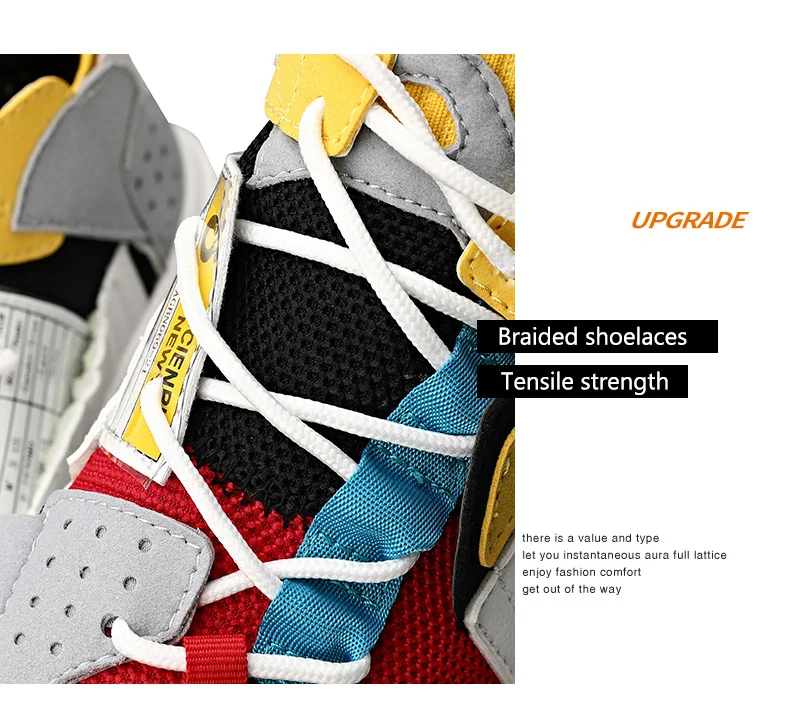 QZHSMY Summer 2022 Mixed Colors Sneakers Men Breathable Trendy Male Couple Shoes Big Size 46 Light Casual Shoe Zapatillas Hombre