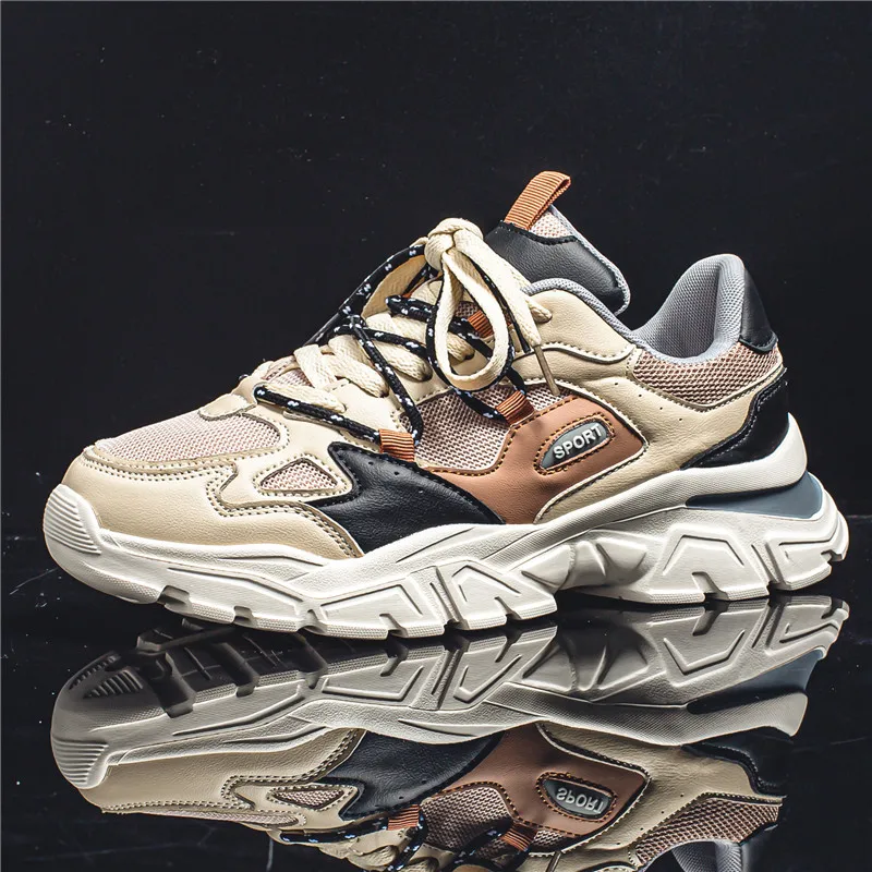 New Casual Sneakers Men Fashion Running Shoes Outdoor Walking Footwear Breathable Gym Training Sneakers Size 39-46