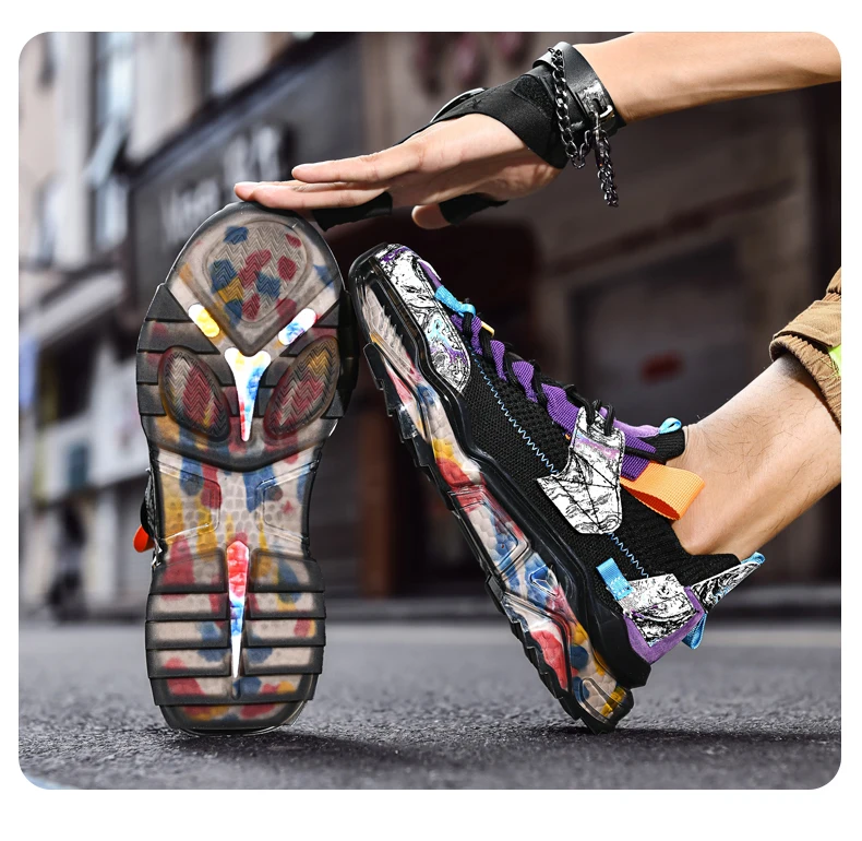 New Casual Sneakers Men Fashion Running Shoes Outdoor Walking Footwear Breathable Gym Training Sneakers Size 39-46
