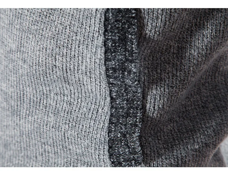 Autumn Winter Men's Thick Sweater Loose Casual Cardigan Sweater Jacket Zip Knitted Sweater Men Streetwear