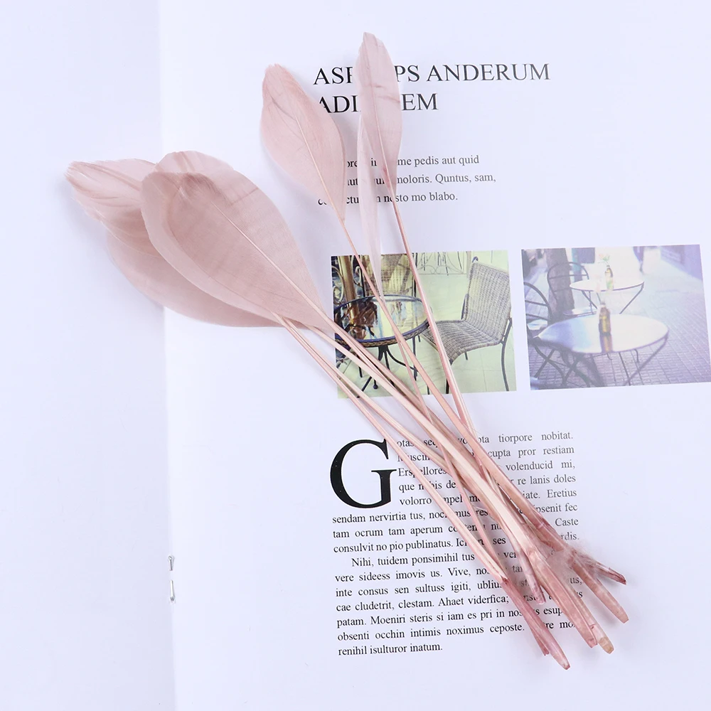 10/20/50/100PCS Colorful Goose Feathers 15-20CM Dyed Goose Plumes for DIY Crafts Wedding Carnival Party Home Vase Decor Plumage