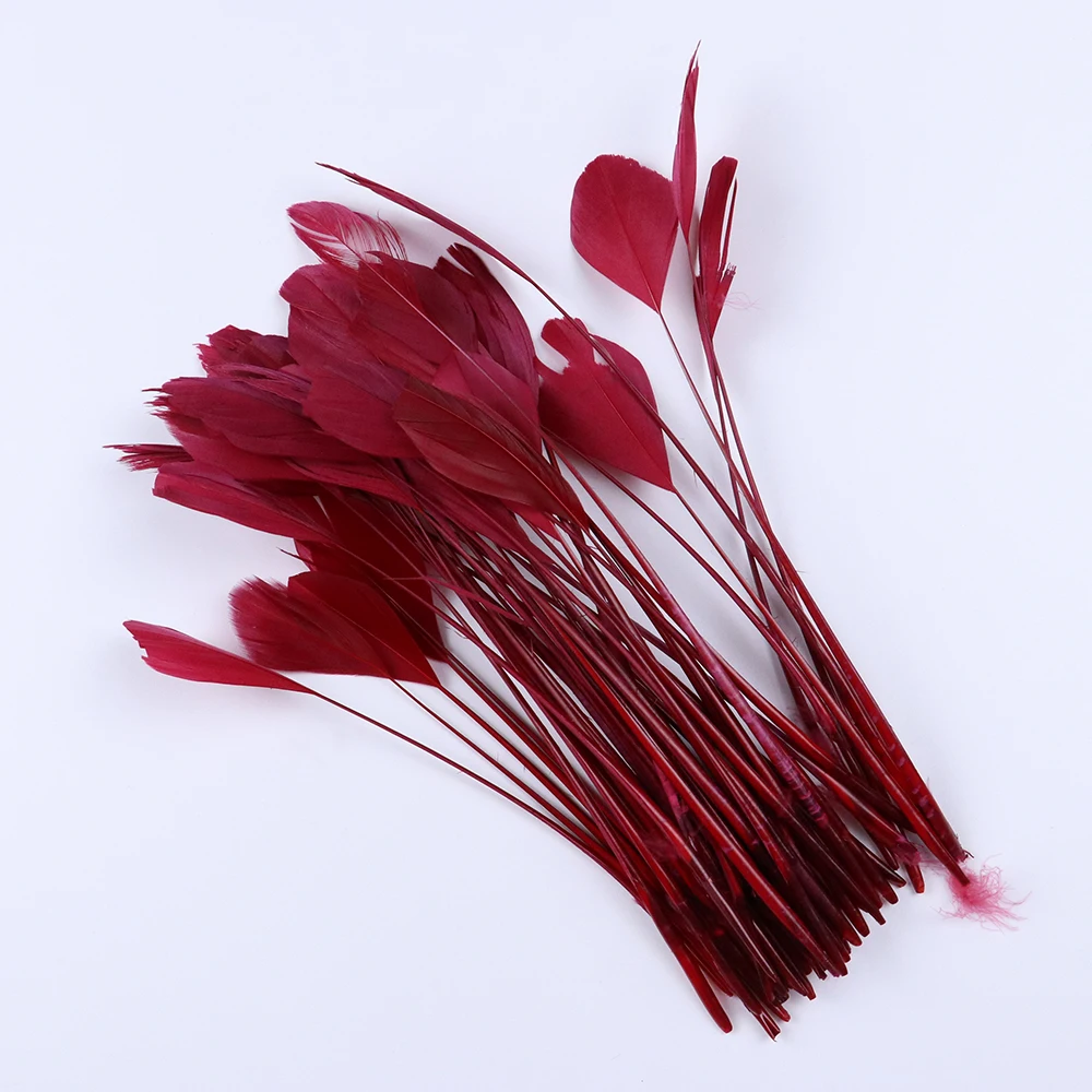10/20/50/100PCS Colorful Goose Feathers 15-20CM Dyed Goose Plumes for DIY Crafts Wedding Carnival Party Home Vase Decor Plumage