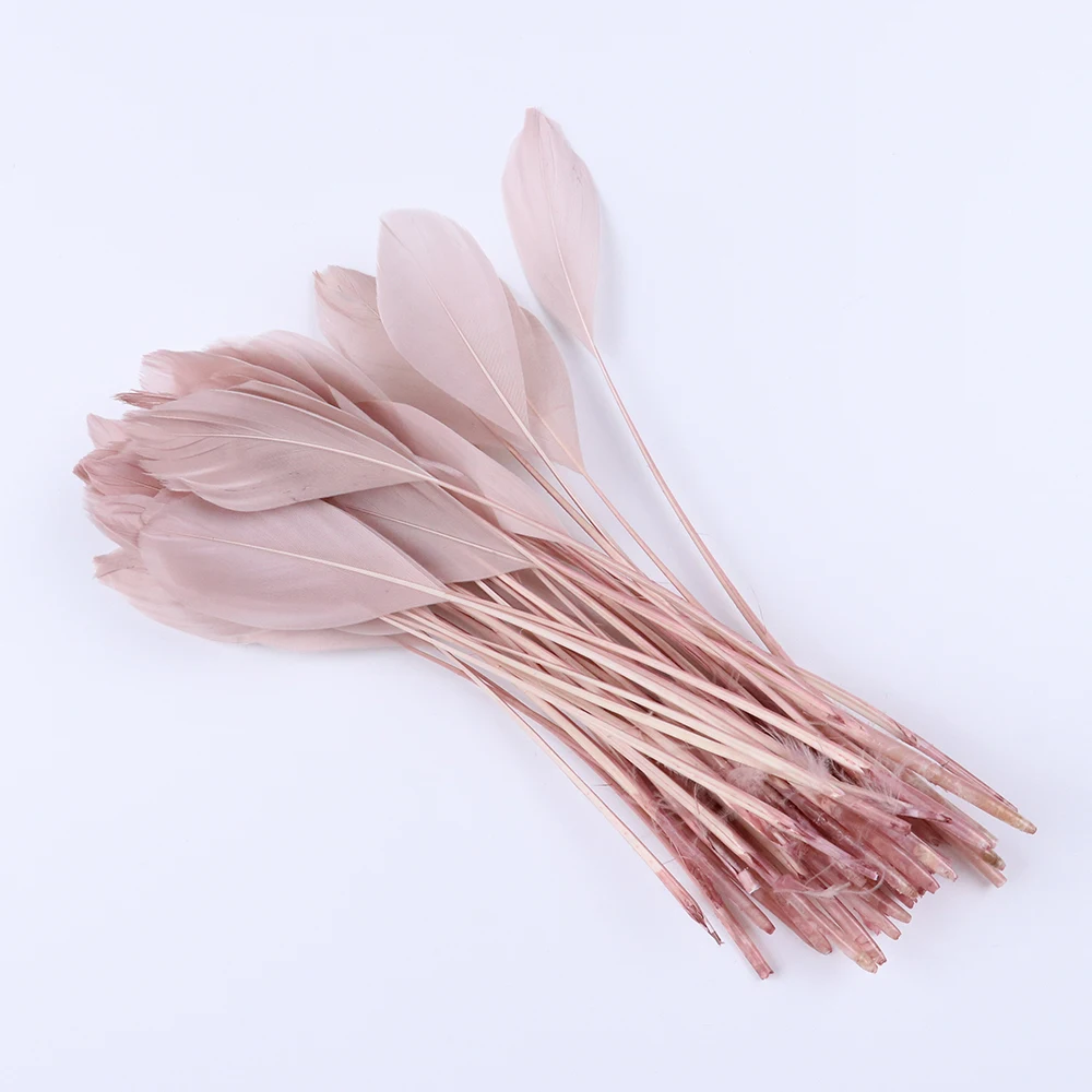 10/20/50/100PCS Colorful Goose Feathers 15-20CM Dyed Goose Plumes for DIY Crafts Wedding Carnival Party Home Vase Decor Plumage