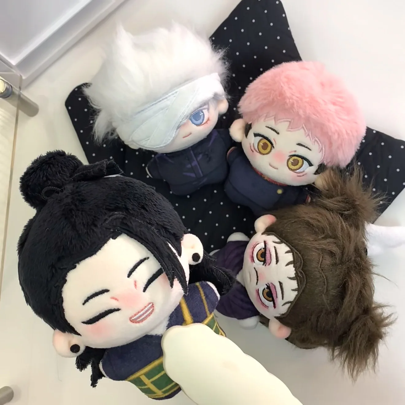 2026 New Kawaii JujutsuK Doll Anime Gojo Satoru Plush Keychain Cute JJK Figure Cotton Plush Doll Yuji Choso 10cm Toy Fans Gifts