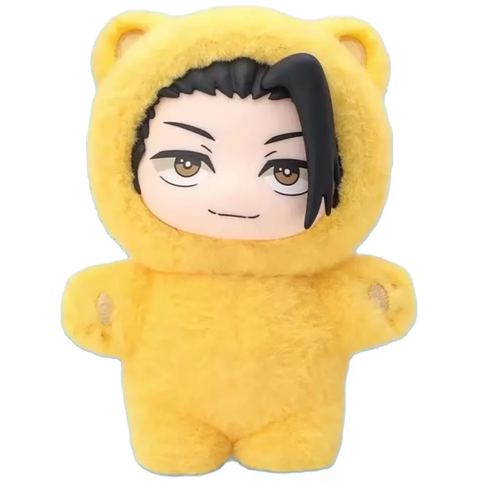 2026 Wholesale Genuine Eaki "Jujutsu Kaisen" Season 2 Cat Park Party Five Taoist Blind Box Plush Handbag Series Model Pendant