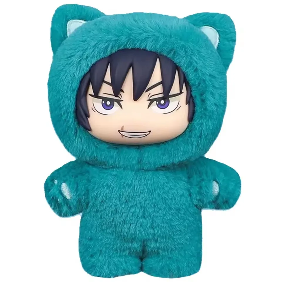 2026 Wholesale Genuine Eaki "Jujutsu Kaisen" Season 2 Cat Park Party Five Taoist Blind Box Plush Handbag Series Model Pendant