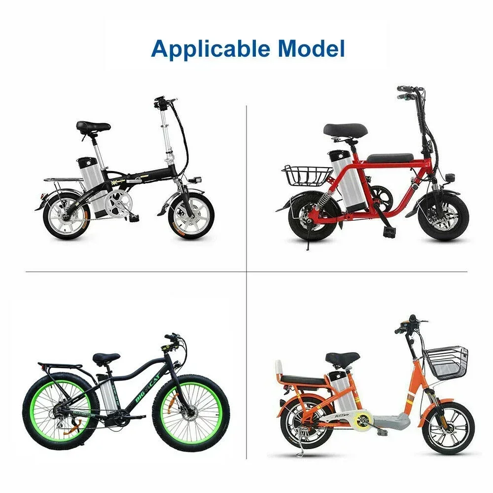 48V 36V 24V Folding Bike Battery 20Ah 17Ah 15Ah 13Ah Built-in Bms for Silverfish 250W-1000W Bafang Motor Kit with 2A Charger