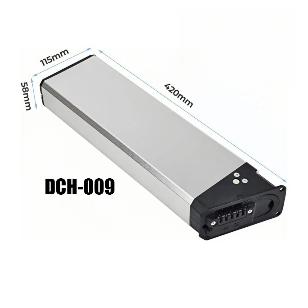 48V 17Ah 14Ah 12.8Ah 10.4Ah 36V 10Ah 12Ah 15Ah 52V 12.5Ah 15Ah 17.5Ah DCH-003 DCH-006 DCH-009 250W~1000W Motor Battery