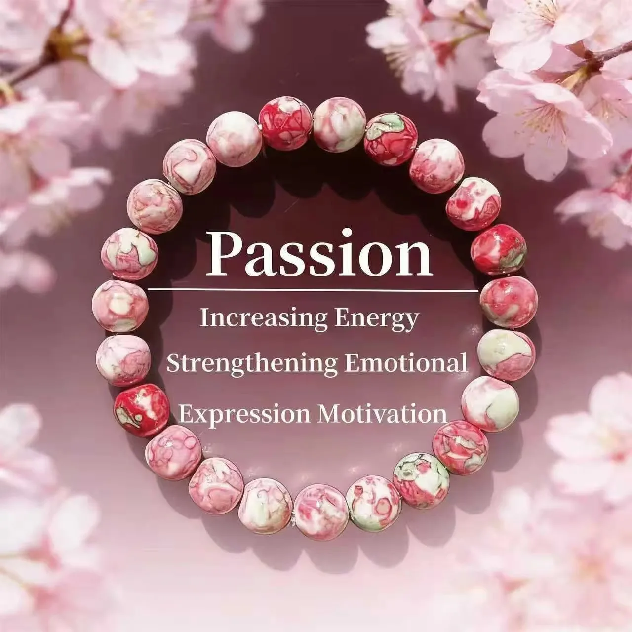 Colorful Imperial Jasper Rose Quartz Beaded Bracelet Women Fashion Jewelry for Love and Friendship Bracelet for Women Charm