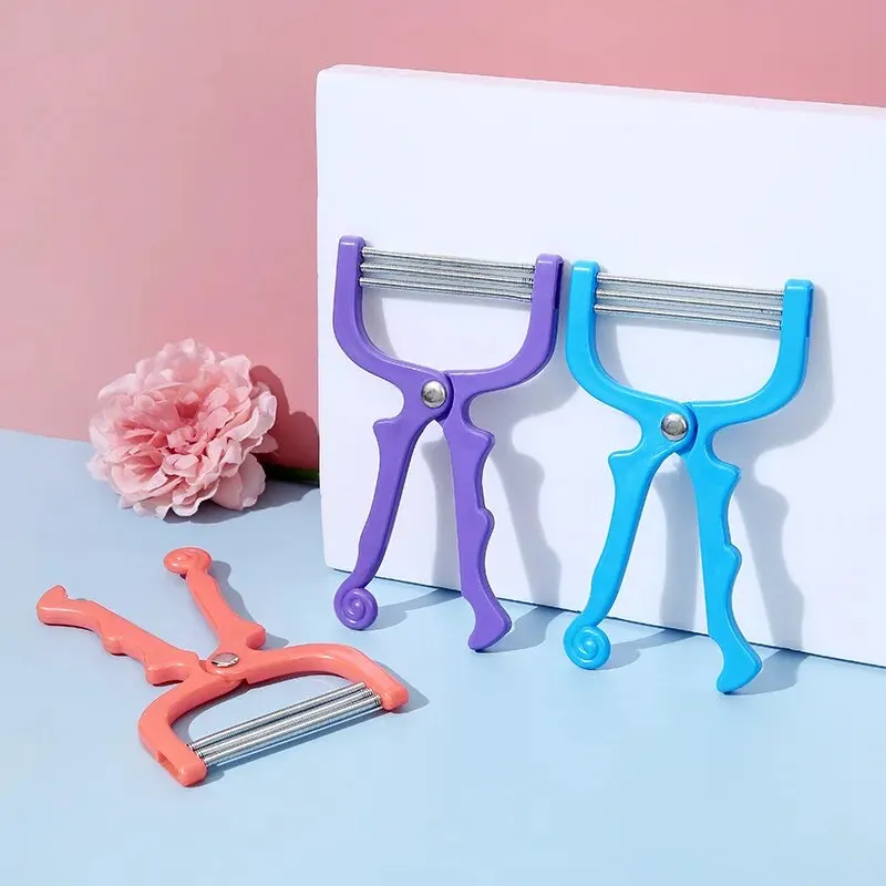 1 PCs Facial Hair Remover Manual Removal Epilator Beauty ShavingThreading Tool For Women