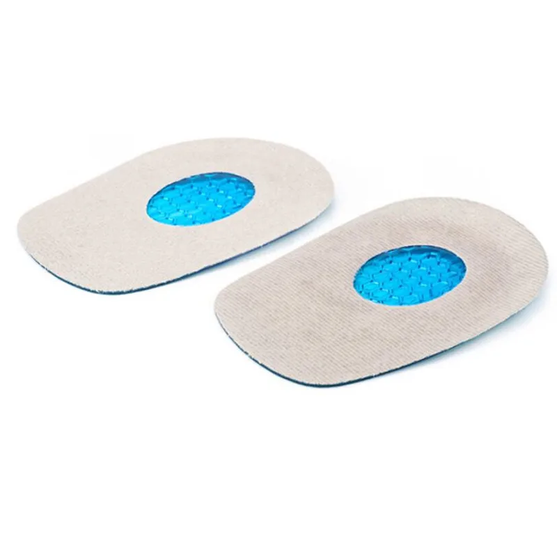 Silicone Gel Insoles Heel Cushion for Feet Soles Relieve Foot Pain Protectors Spur Support Shoes Pad Feet Care Inserts