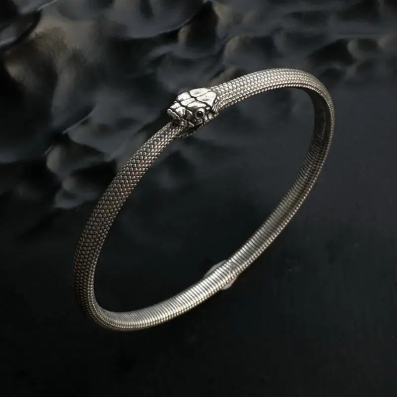 Utility Snake Bracelet Ouroboros Bangle Alloy Jewelry Wrist Accessories For Everyday Wear And Special Occasions