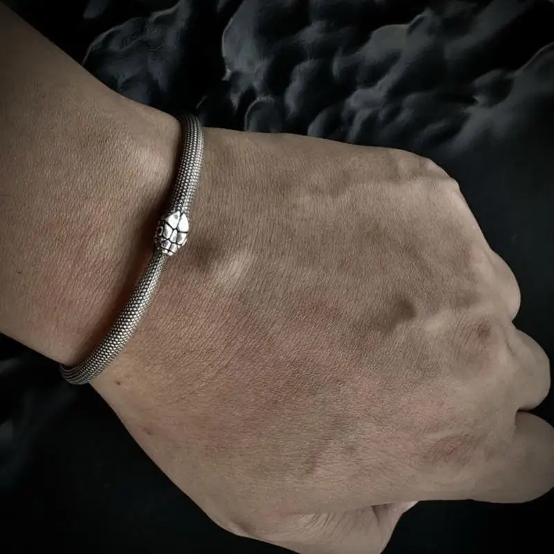 Utility Snake Bracelet Ouroboros Bangle Alloy Jewelry Wrist Accessories For Everyday Wear And Special Occasions