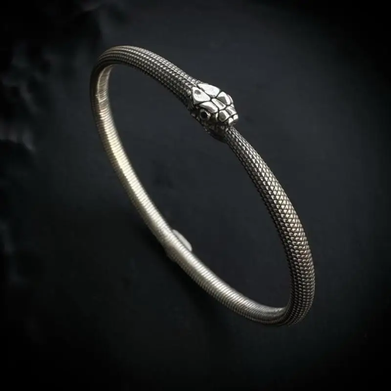 Utility Snake Bracelet Ouroboros Bangle Alloy Jewelry Wrist Accessories For Everyday Wear And Special Occasions