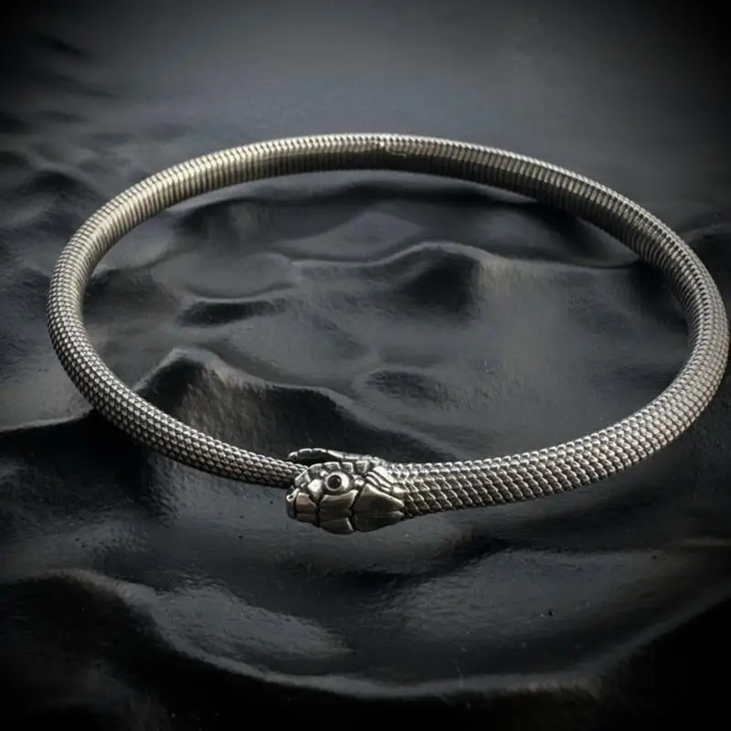 Utility Snake Bracelet Ouroboros Bangle Alloy Jewelry Wrist Accessories For Everyday Wear And Special Occasions