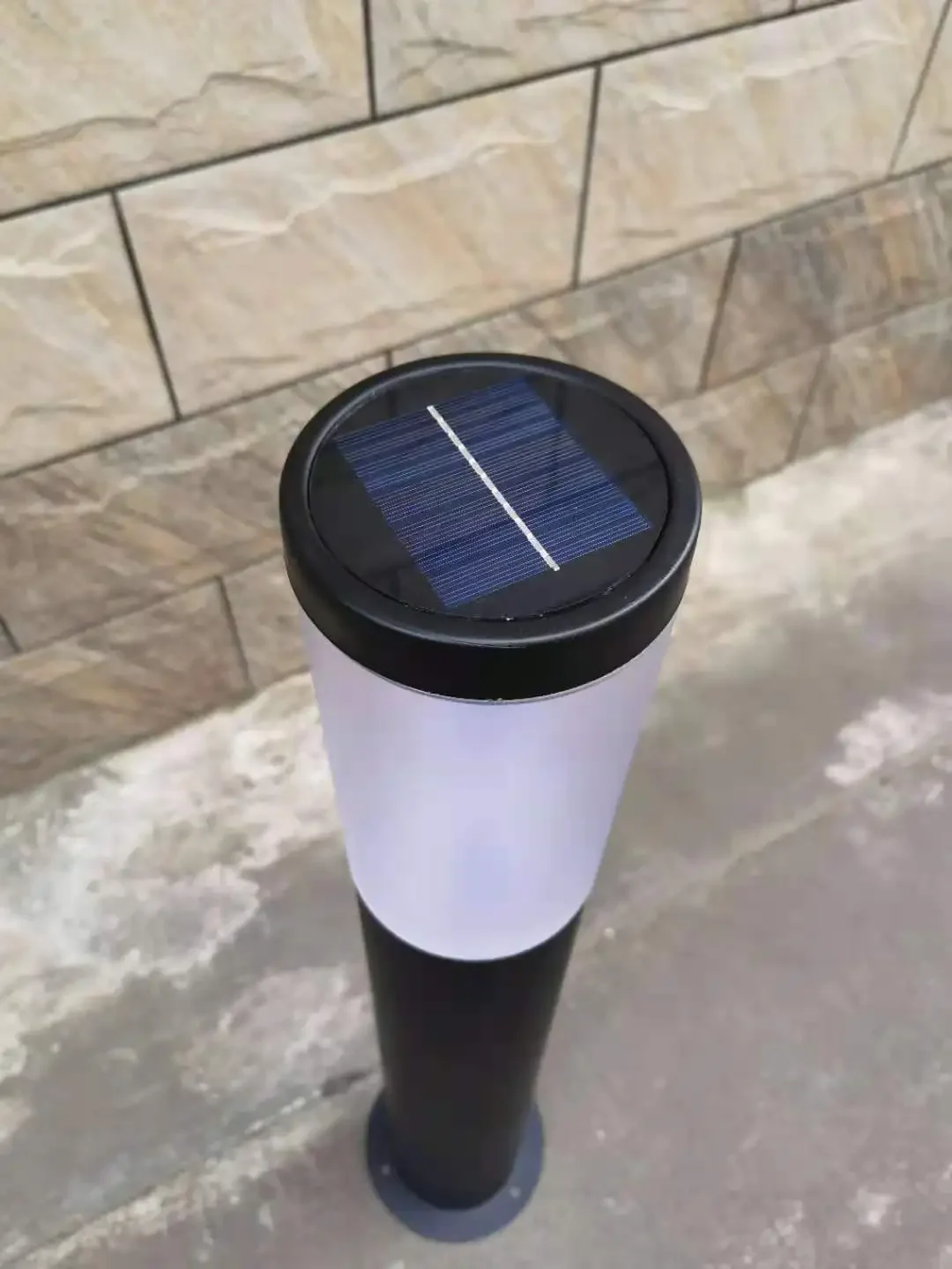 Cylindrical Modern Outdoor Circular Stainless Steel Lighting Equipment Courtyard Garden Community Lawn Lights