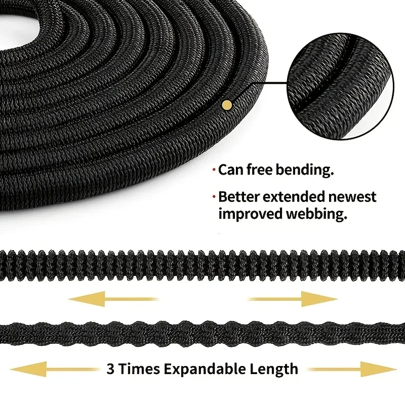 Best Selling Garden Hose Flexible Hose Garden Watering Pipe Double Latex High Pressure Car Wash Hose Gardens Supplies Irrigation