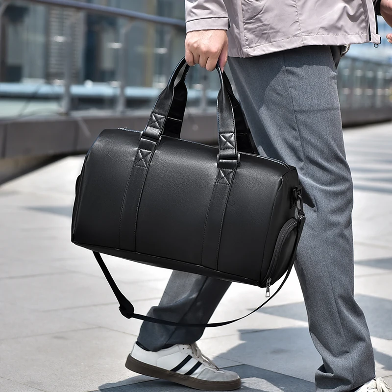 LargeCapacityTravelBag,Gym Bag,Separation of Wet and Dry,Independent shoe compartment,Suitablefortravel,fitness,weekend vacation