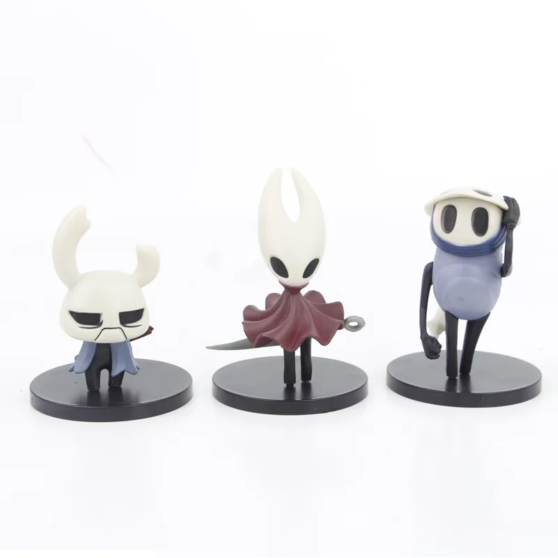 6pcs/Set Hollow Knight Action Figure Toy PVC Model Doll Desktop Ornament Collectible Toys