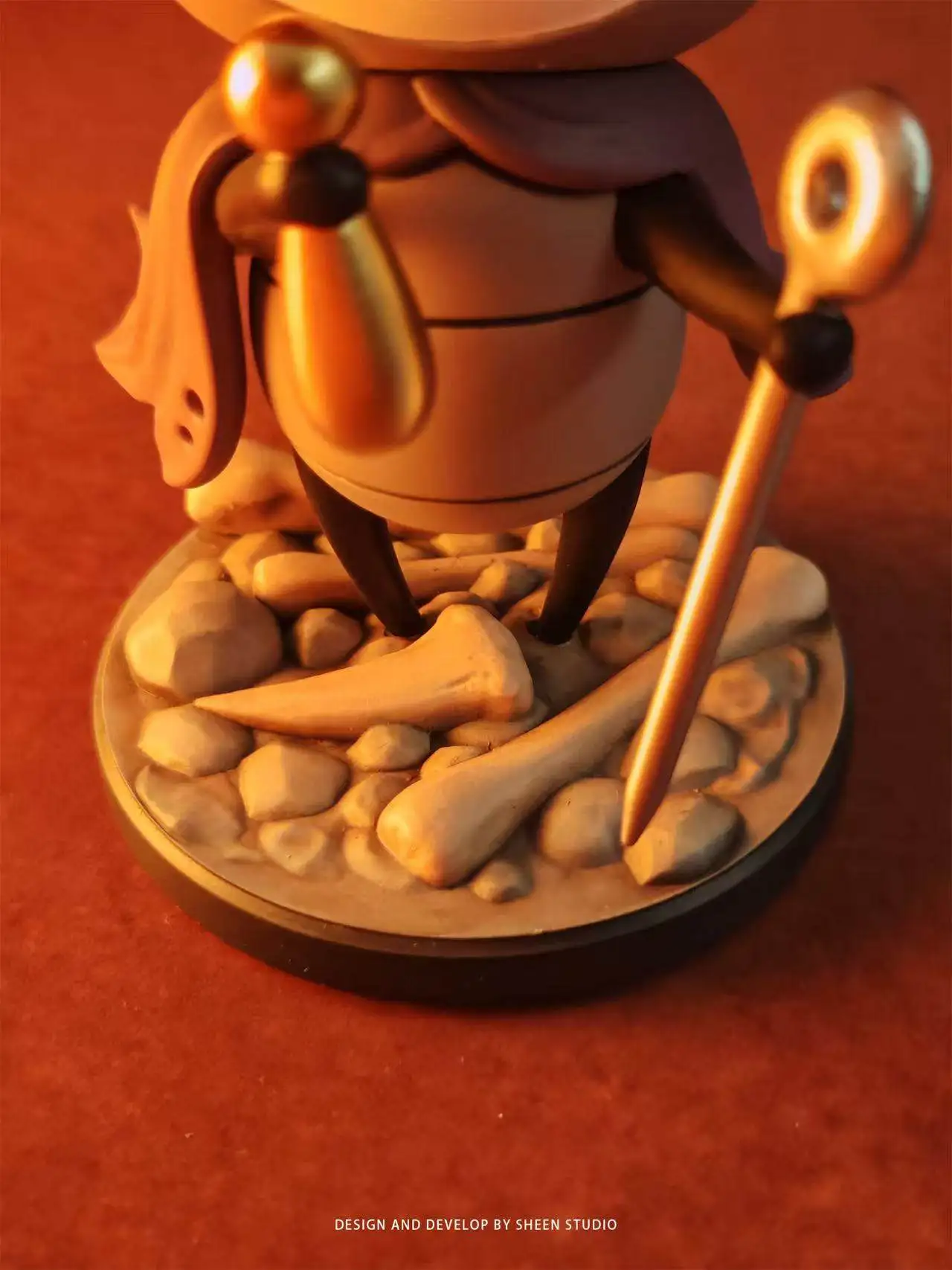 12cm The Hollow Knight Series Game Character Silksong Sherma Desktop Ornament Model Toy Pvc Material Periphery Collectible Gifts
