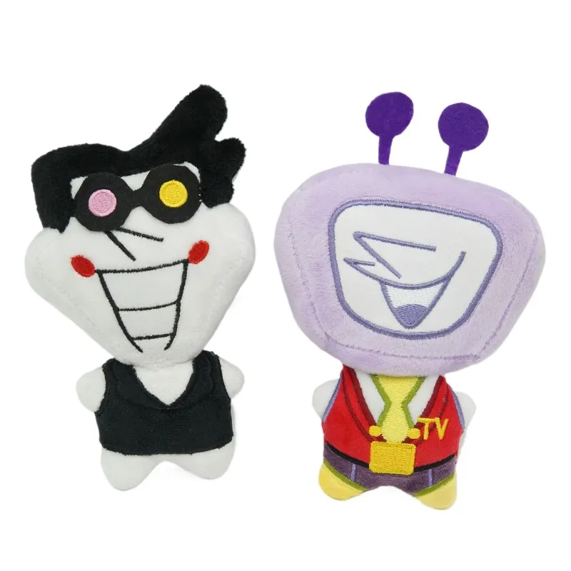 Hot New Cute 16cm Deltarune Spamton Tenna Plush Toy Cartoon Stuffed Soft Toy Birthday Christmas Gifts