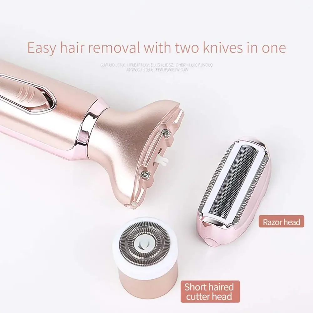 2 in 1 Intimate HairTrimmer Female Groin Depilation Clipper Women Epilator Secret Razor Sex Areas Place Bikini Zone Pubic Rosor