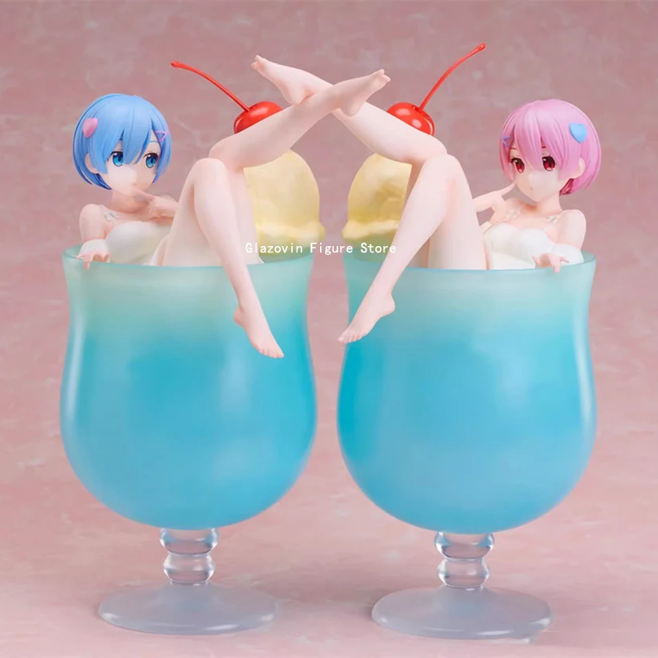Original Genuine elCOCO Re: Zero Starting Life in Another World 20.7cm Rem Ram PVC Action Figure Collectible Model Toy Glazovin