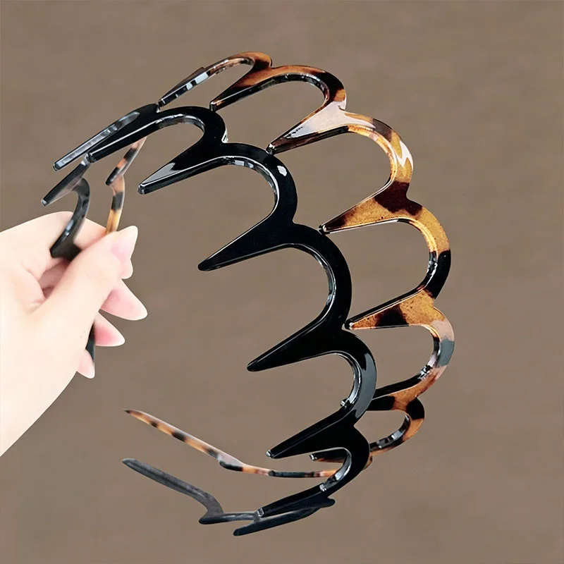 Elegant Teeth Non-slip Hair Comb Hairband For Women Girls Sweet Hair Ornament Simple Hairband Hair Hoop Fashion Hair Accessories