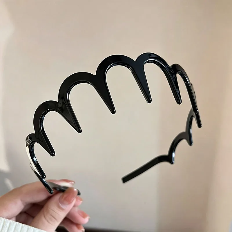 Elegant Teeth Non-slip Hair Comb Hairband For Women Girls Sweet Hair Ornament Simple Hairband Hair Hoop Fashion Hair Accessories