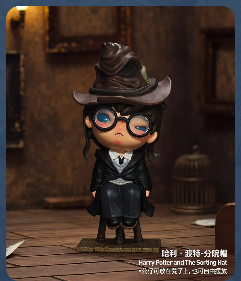 POP MART Hirono Harry Potter SeriesMystery Box Genuine Blind Box Guess Toys Bag Ornament Figurines Home Decor Desktop Doll