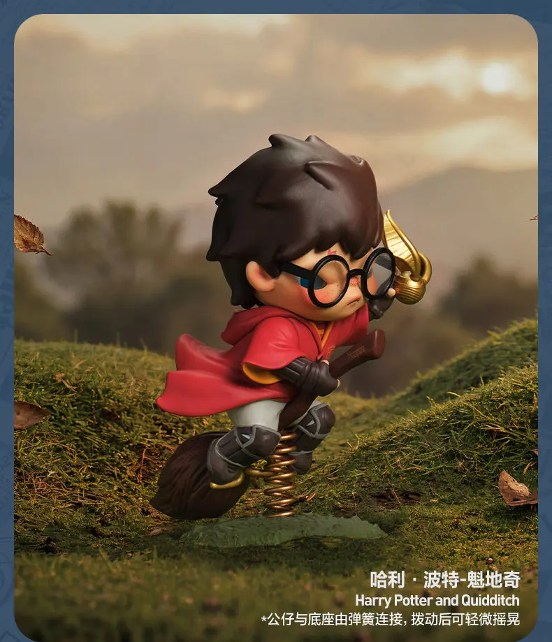 POP MART Hirono Harry Potter SeriesMystery Box Genuine Blind Box Guess Toys Bag Ornament Figurines Home Decor Desktop Doll