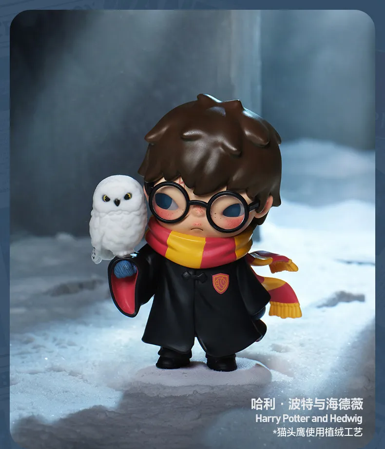 POP MART Hirono Harry Potter SeriesMystery Box Genuine Blind Box Guess Toys Bag Ornament Figurines Home Decor Desktop Doll