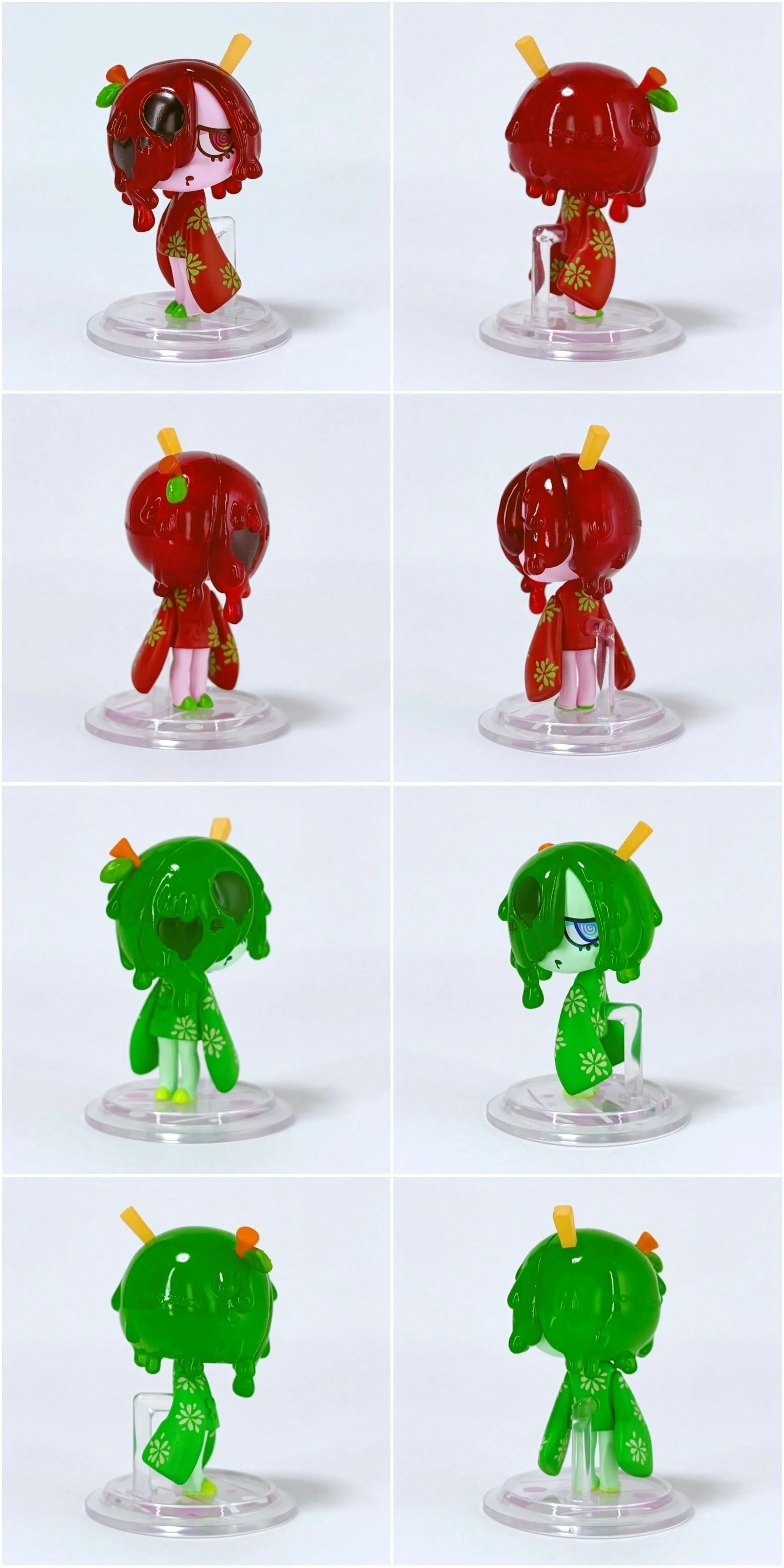 Original Capsule Toys Kawaii VIRUSWEETS Figure Collection Summer Festival Fruit Chocolate Dessert Desktop Ornament Gifts Gasha