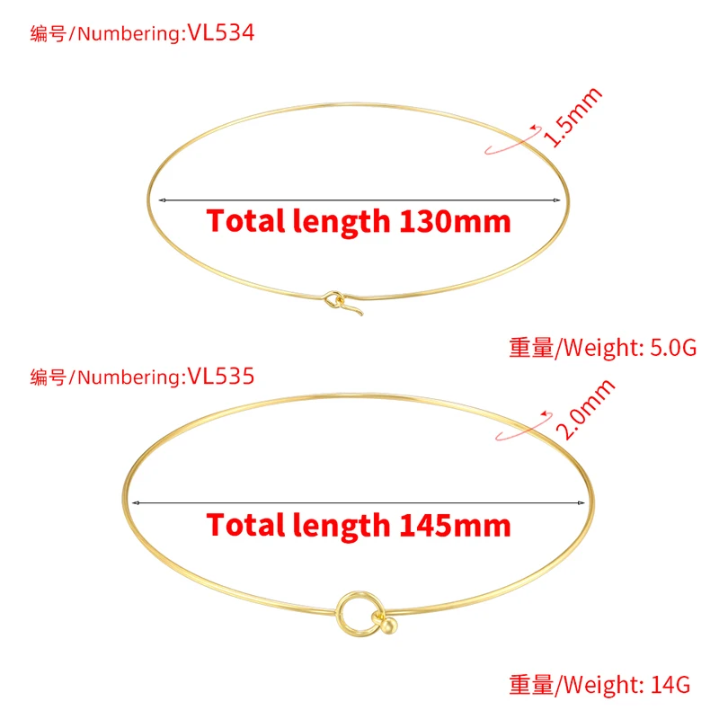 Stainless Steel Heart Round Adjustable Collar Women's Necklace Simple Open Neck Metal Jewellery Accessories: VL534 VL535