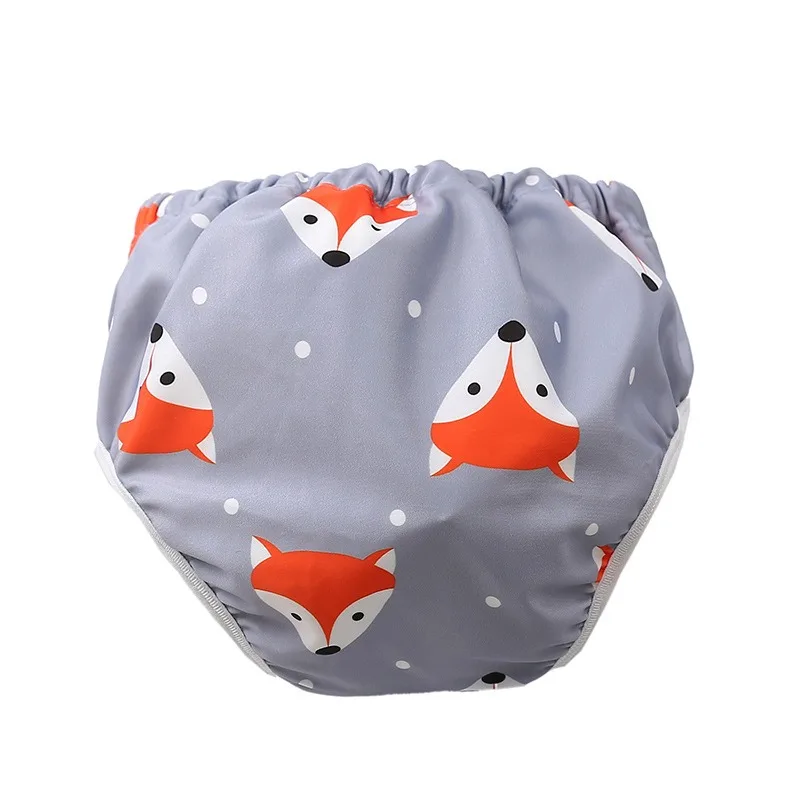 Ircomll Infant Baby Leakproof Swimming Nappies Newborn High Waist Learning Swimming Trunks Children's Learning Pants Baby Swimmi