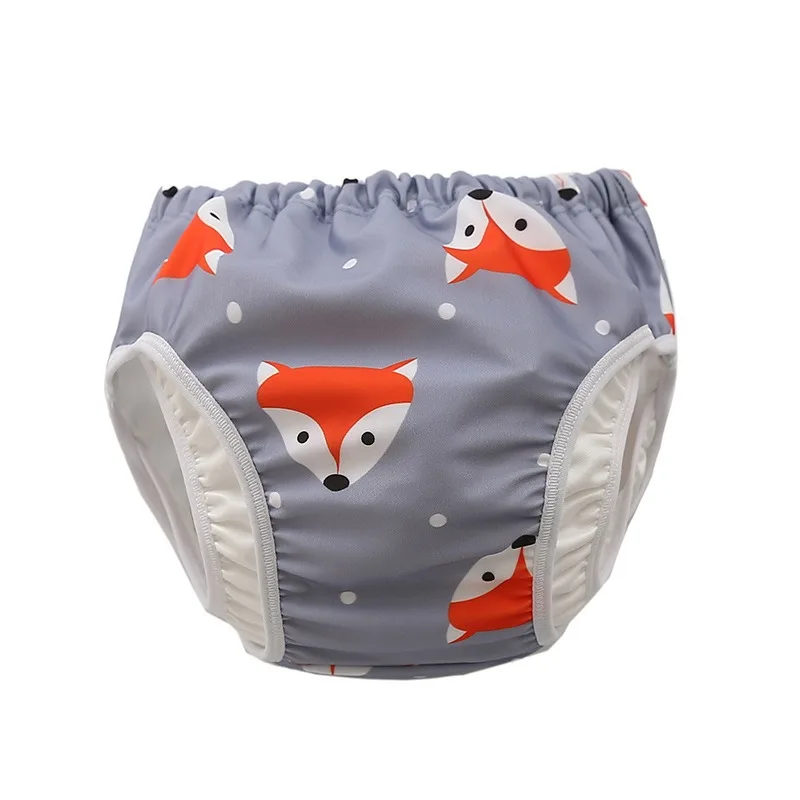 Ircomll Infant Baby Leakproof Swimming Nappies Newborn High Waist Learning Swimming Trunks Children's Learning Pants Baby Swimmi