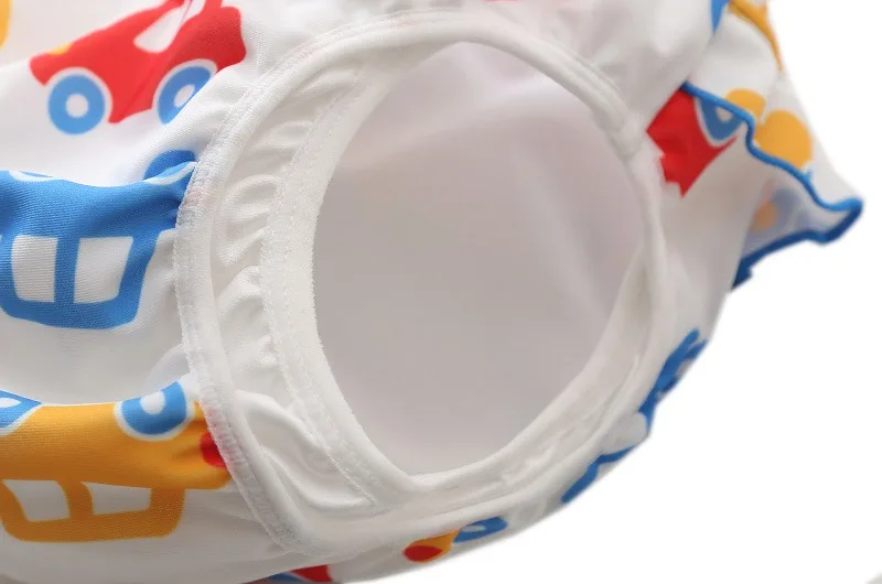 Ircomll Infant Baby Leakproof Swimming Nappies Newborn High Waist Learning Swimming Trunks Children's Learning Pants Baby Swimmi