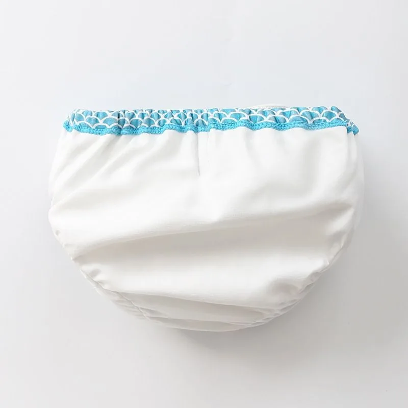 Ircomll Infant Baby Leakproof Swimming Nappies Newborn High Waist Learning Swimming Trunks Children's Learning Pants Baby Swimmi