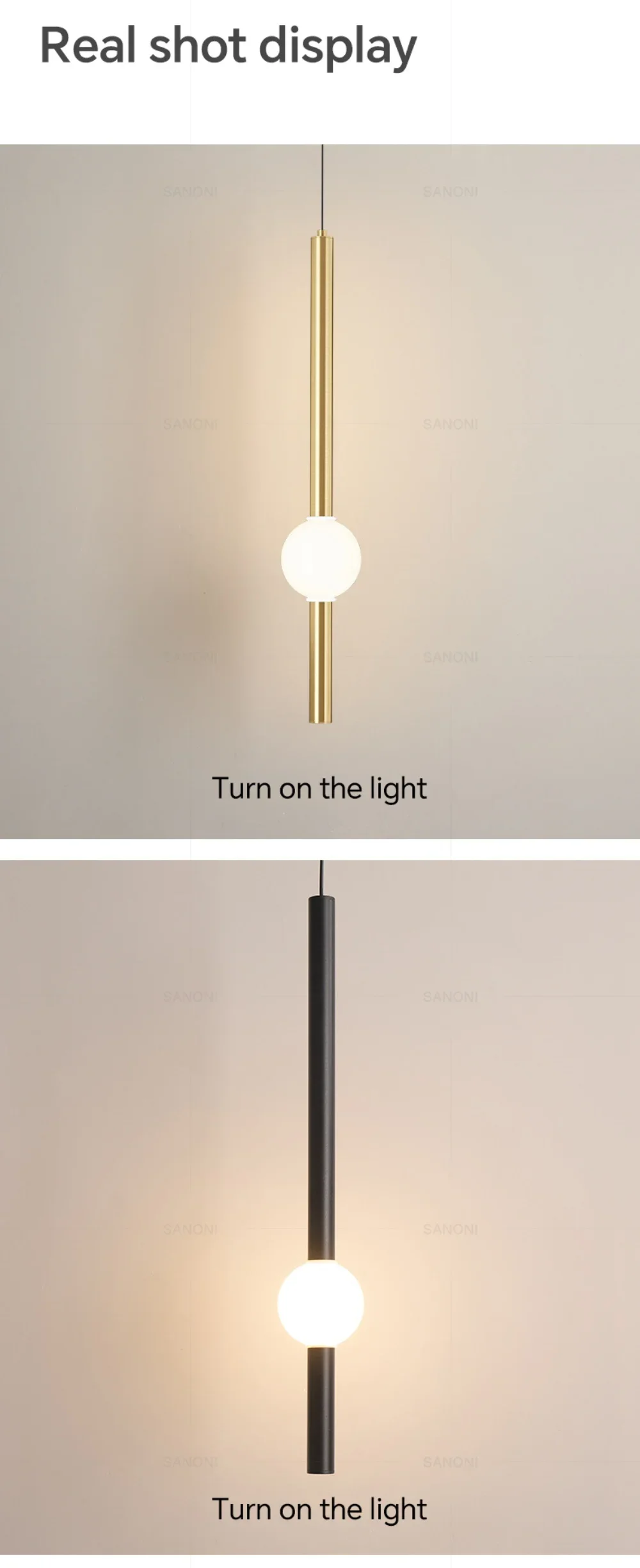 Modern Simple LED Pendant Lamp Living Room Bedroom Bedside TV Background Kitchen Island Restaurant Home Decor Lighting Fixture
