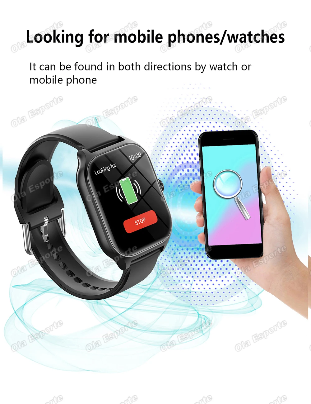 Men Women Smart Watch 2.01'' Waterproof Fitness Sport Watch Answer Call Sleep Sport Pedometer Information Alerts Smartwatch Ht30
